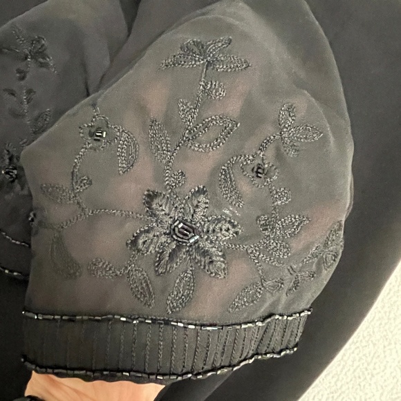 Black Dress, Donna Morgan, Woman, 6 Petite - Picture 8 of 11